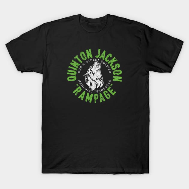 Quinton Rampage Jackson T-Shirt by huckblade